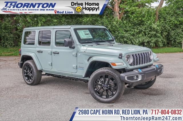 2024 Jeep Wrangler 4xe WRANGLER 4-DOOR SAHARA 4xe