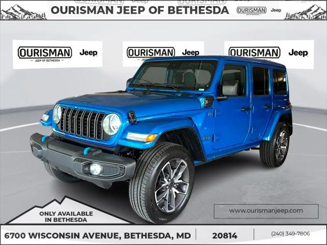 2024 Jeep Wrangler 4xe WRANGLER 4-DOOR SPORT S 4xe