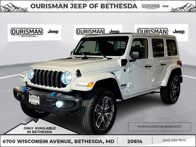 2024 Jeep Wrangler 4xe WRANGLER 4-DOOR SPORT S 4xe