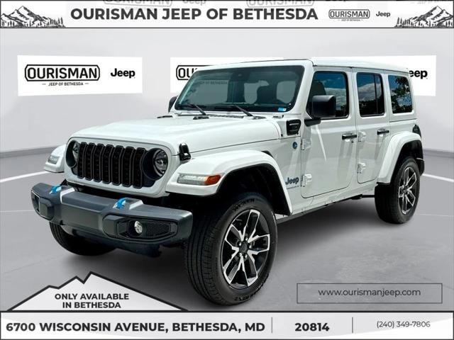 2024 Jeep Wrangler 4xe WRANGLER 4-DOOR SPORT S 4xe