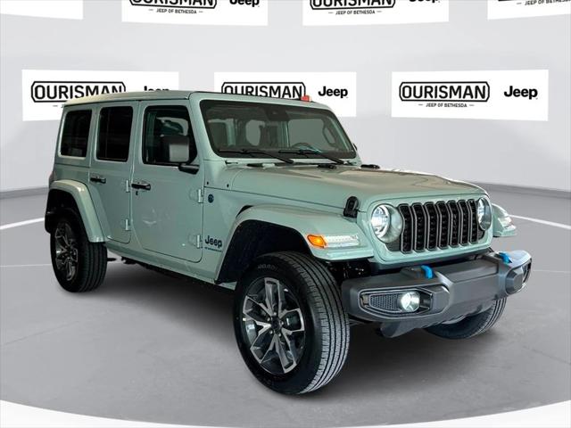 2024 Jeep Wrangler 4xe WRANGLER 4-DOOR SPORT S 4xe