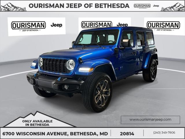 2024 Jeep Wrangler 4xe WRANGLER 4-DOOR SPORT S 4xe