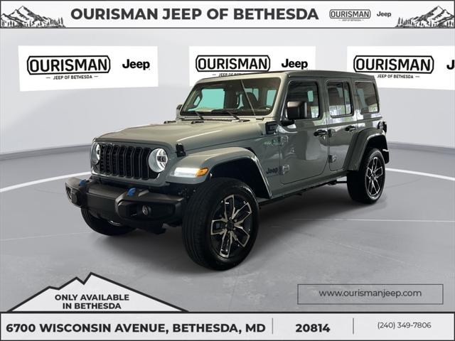 2024 Jeep Wrangler 4xe WRANGLER 4-DOOR SPORT S 4xe