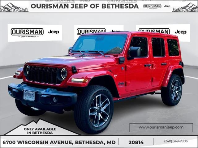 2024 Jeep Wrangler 4xe WRANGLER 4-DOOR SPORT S 4xe