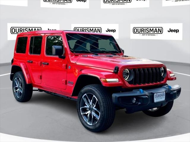 2024 Jeep Wrangler 4xe WRANGLER 4-DOOR SPORT S 4xe