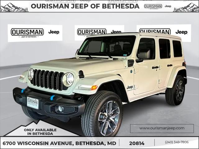 2024 Jeep Wrangler 4xe WRANGLER 4-DOOR SPORT S 4xe