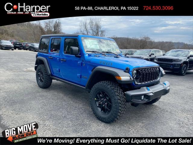 2024 Jeep Wrangler 4xe WRANGLER 4-DOOR WILLYS 4xe