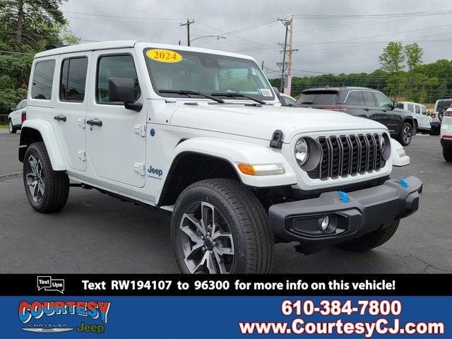 2024 Jeep Wrangler 4xe WRANGLER 4-DOOR SPORT S 4xe