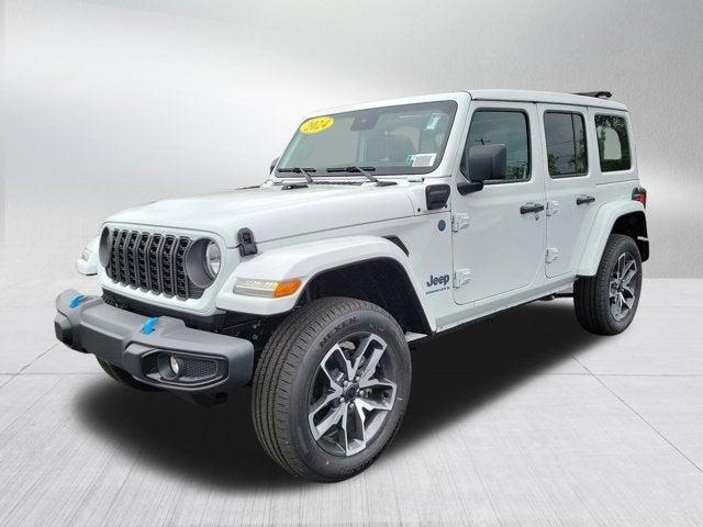 2024 Jeep Wrangler 4xe WRANGLER 4-DOOR SPORT S 4xe