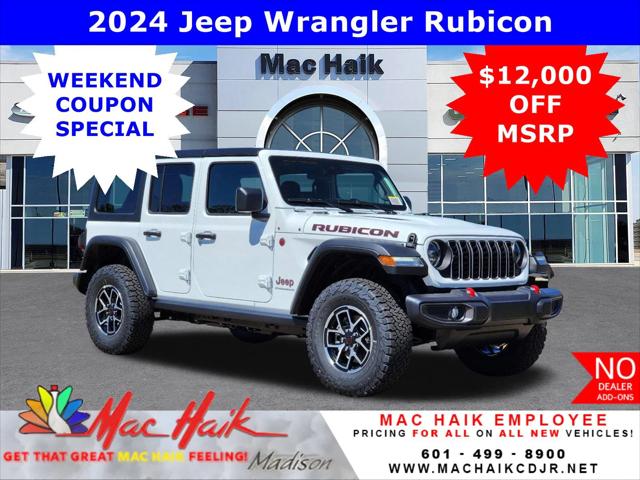 2024 Jeep Wrangler WRANGLER 4-DOOR RUBICON