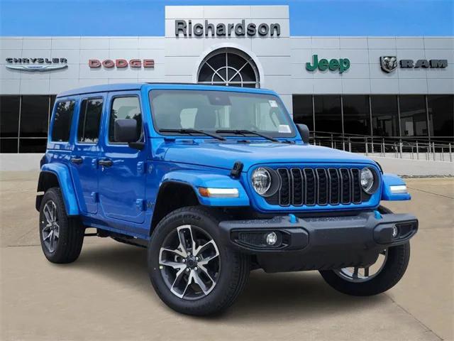 2024 Jeep Wrangler 4xe WRANGLER 4-DOOR SPORT S 4xe