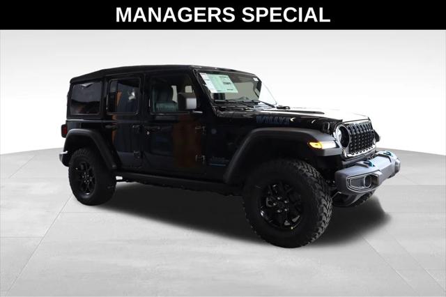 2024 Jeep Wrangler 4xe WRANGLER 4-DOOR WILLYS 4xe