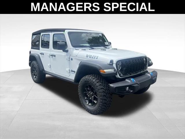 2024 Jeep Wrangler 4xe WRANGLER 4-DOOR WILLYS 4xe