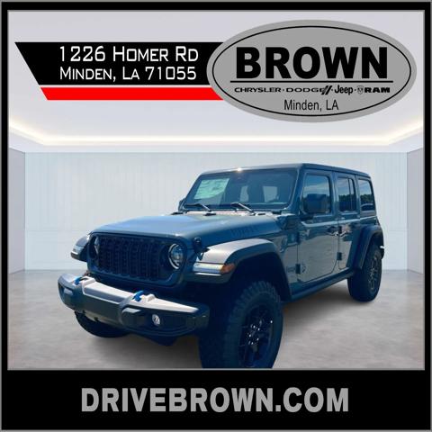 2024 Jeep Wrangler 4xe WRANGLER 4-DOOR WILLYS 4xe