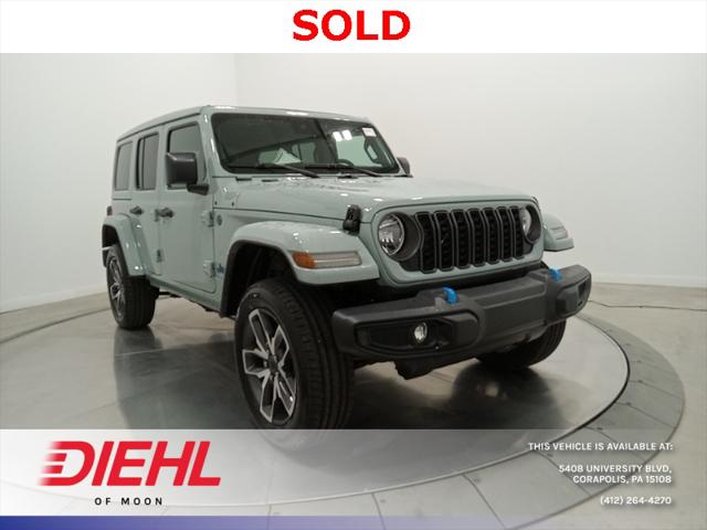 2024 Jeep Wrangler 4xe WRANGLER 4-DOOR SPORT S 4xe