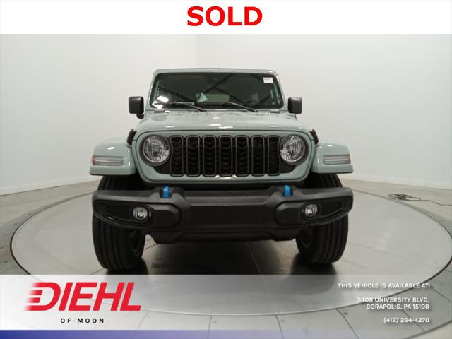 2024 Jeep Wrangler 4xe WRANGLER 4-DOOR SPORT S 4xe