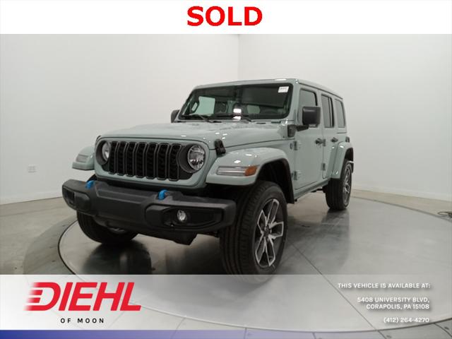 2024 Jeep Wrangler 4xe WRANGLER 4-DOOR SPORT S 4xe