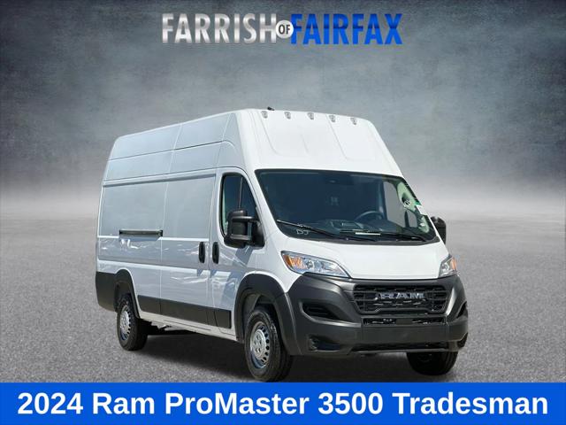 2024 RAM Ram ProMaster RAM PROMASTER 3500 TRADESMAN CARGO VAN SUPER HIGH ROOF 159 WB 