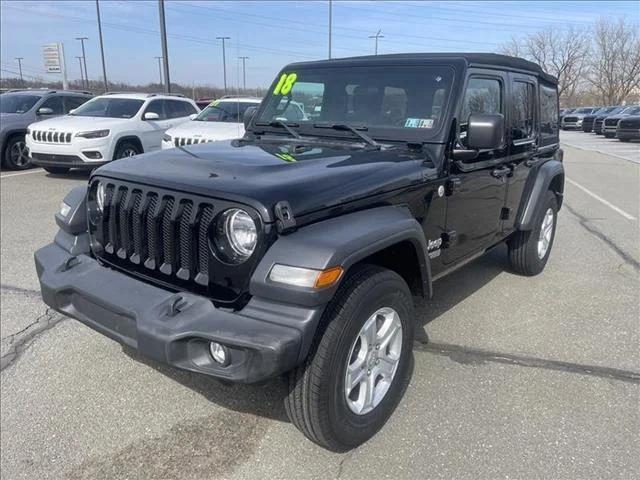 2018 Jeep Wrangler Unlimited Sport S 4x4