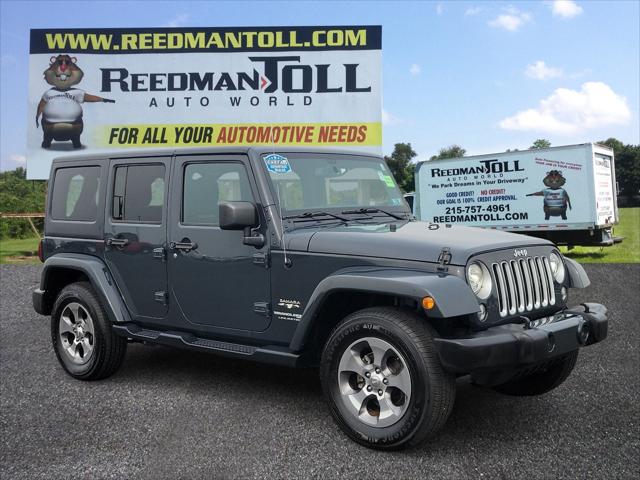 2018 Jeep Wrangler JK Unlimited Sahara 4x4 2018 Jeep Wrangler JK Unlimited Sahara 4x4