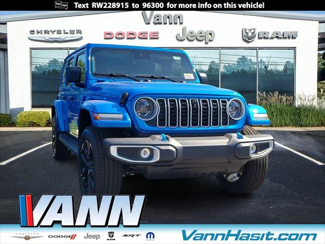 2024 Jeep Wrangler 4xe WRANGLER 4-DOOR SAHARA 4xe