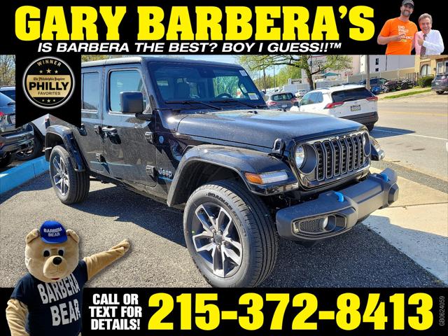 2024 Jeep Wrangler 4xe WRANGLER 4-DOOR SPORT S 4xe