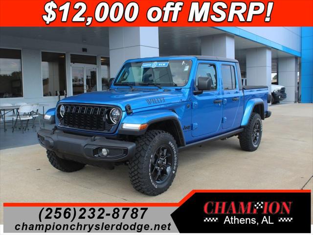 2024 Jeep Gladiator GLADIATOR WILLYS 4X4