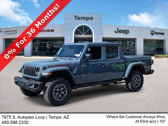 2024 Jeep Gladiator GLADIATOR RUBICON X 4X4