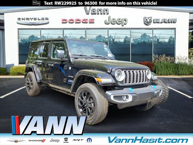 2024 Jeep Wrangler 4xe WRANGLER 4-DOOR SAHARA 4xe