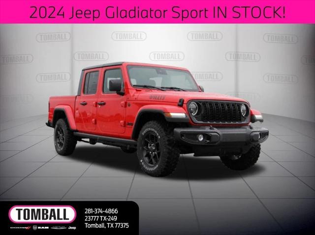 2024 Jeep Gladiator GLADIATOR WILLYS 4X4