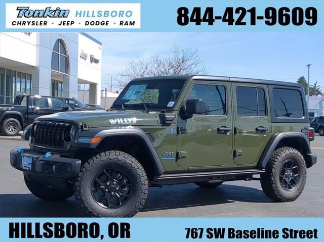 2024 Jeep Wrangler 4xe WRANGLER 4-DOOR WILLYS 4xe