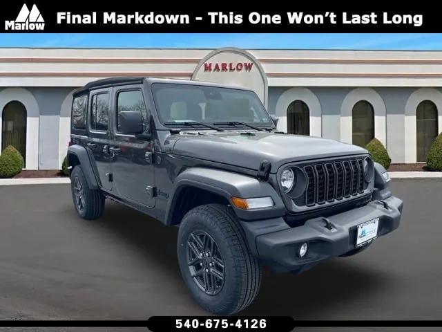 2024 Jeep Wrangler WRANGLER 4-DOOR SPORT S