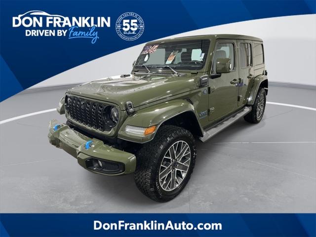 2024 Jeep Wrangler 4xe WRANGLER 4-DOOR HIGH ALTITUDE 4xe