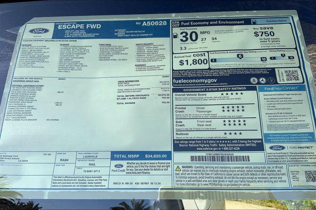 2024 Ford Escape ST-Line