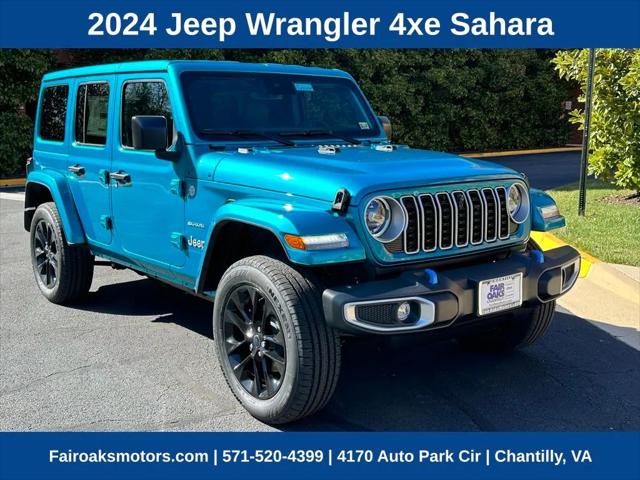 2024 Jeep Wrangler 4xe WRANGLER 4-DOOR SAHARA 4xe