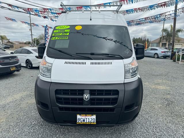 2017 Ram ProMaster 2500 Cargo Van High Roof 159" WB