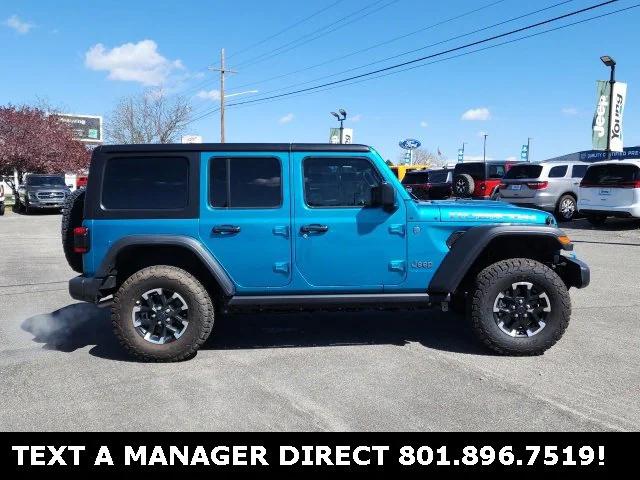 2024 Jeep Wrangler 4xe WRANGLER 4-DOOR RUBICON 4xe