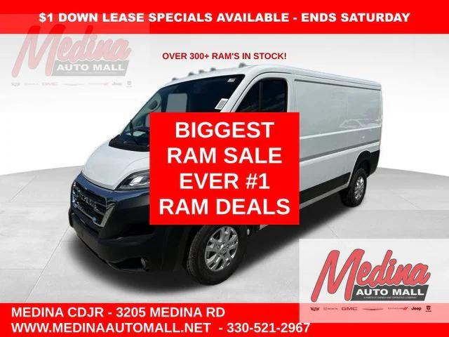 2024 RAM Ram ProMaster RAM PROMASTER 1500 SLT CARGO VAN LOW ROOF 136 WB