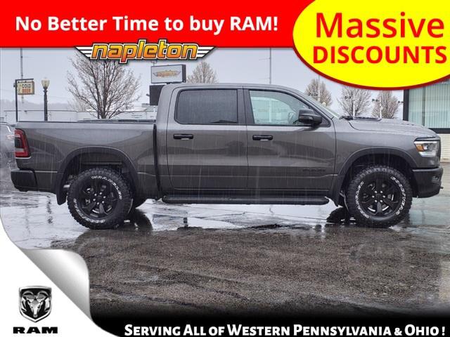 2024 RAM Ram 1500 RAM 1500 REBEL CREW CAB 4X4 57 BOX