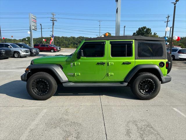 2018 Jeep Wrangler Unlimited Sport S 4x4