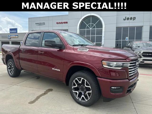 2025 RAM Ram 1500 RAM 1500 LARAMIE CREW CAB 4X4 57 BOX