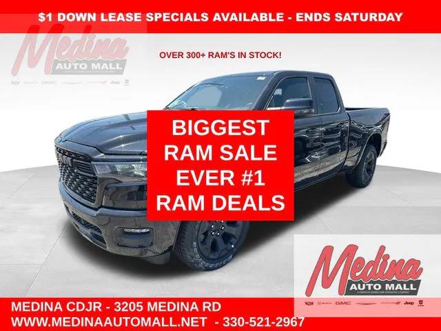 2025 RAM Ram 1500 RAM 1500 BIG HORN QUAD CAB 4X4 64 BOX