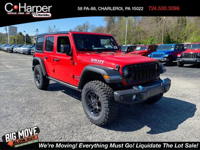 2024 Jeep Wrangler 4xe WRANGLER 4-DOOR WILLYS 4xe