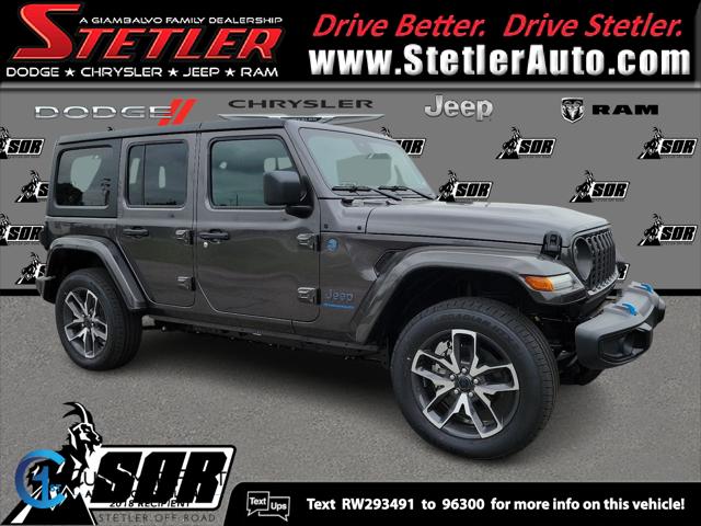 2024 Jeep Wrangler 4xe WRANGLER 4-DOOR SPORT S 4xe