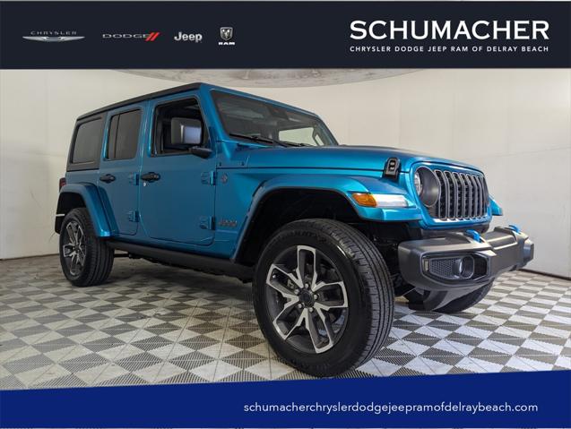 2024 Jeep Wrangler 4xe WRANGLER 4-DOOR SPORT S 4xe