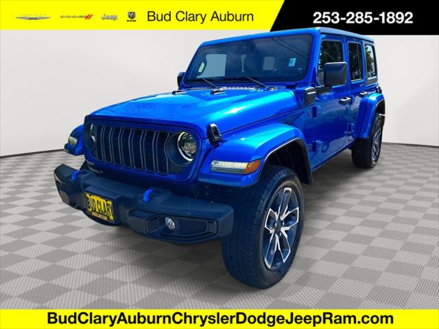 2024 Jeep Wrangler 4xe WRANGLER 4-DOOR SPORT S 4xe