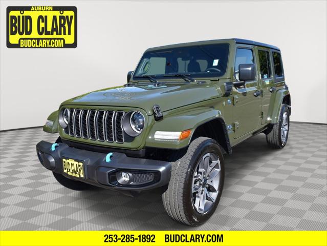 2024 Jeep Wrangler 4xe WRANGLER 4-DOOR SPORT S 4xe