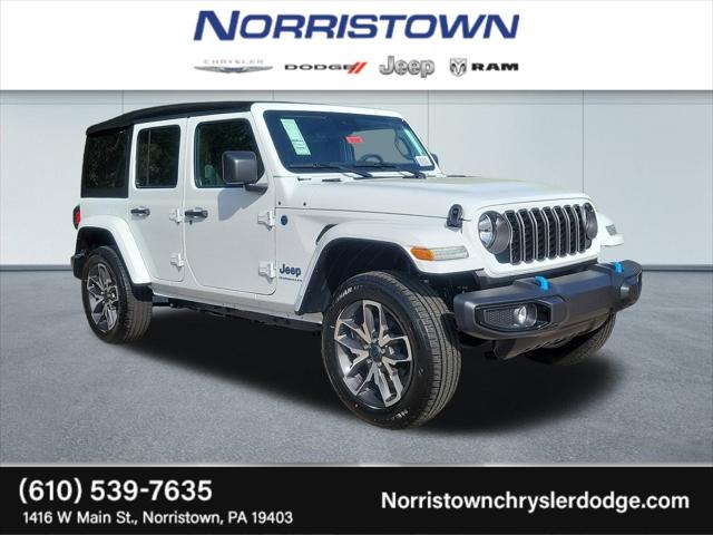 2024 Jeep Wrangler 4xe WRANGLER 4-DOOR SPORT S 4xe