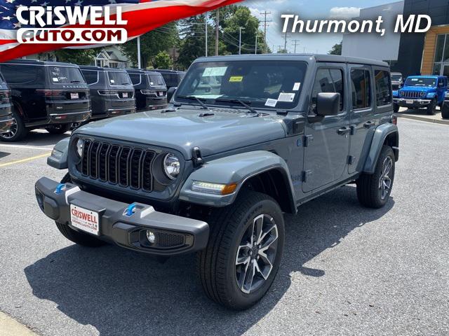 2024 Jeep Wrangler 4xe WRANGLER 4-DOOR SPORT S 4xe