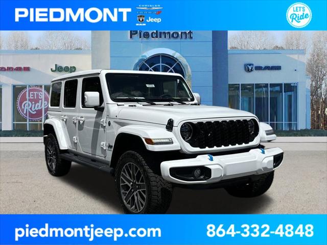 2024 Jeep Wrangler 4xe WRANGLER 4-DOOR HIGH ALTITUDE 4xe